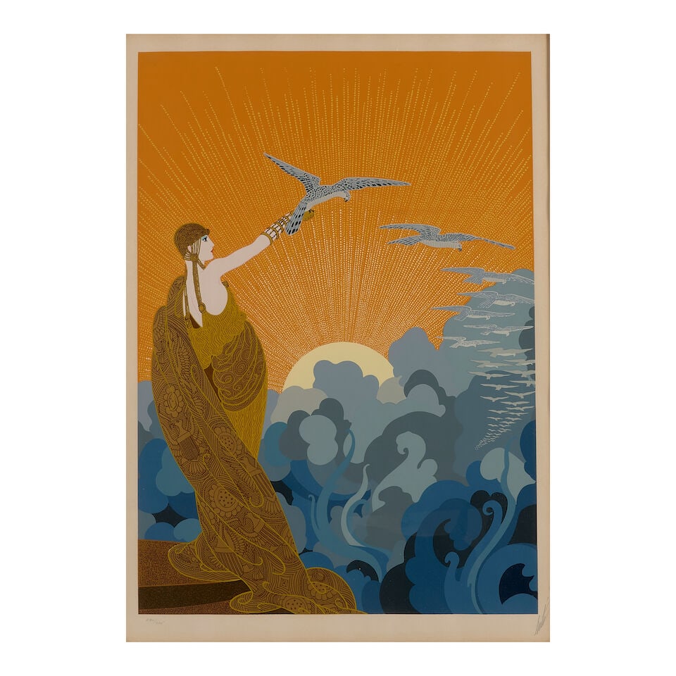 Erté (Romain de Tirtoff) (Russian, 1892-1990), Wings of Victory, 1978, - 2