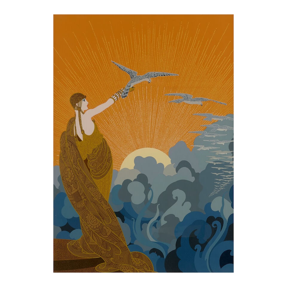 Erté (Romain de Tirtoff) (Russian, 1892-1990), Wings of Victory, 1978, - 3
