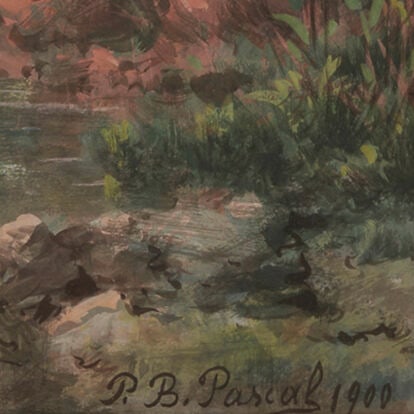 Paul Pascal (French, 1839-1905), Two Gouache Paintings - 2