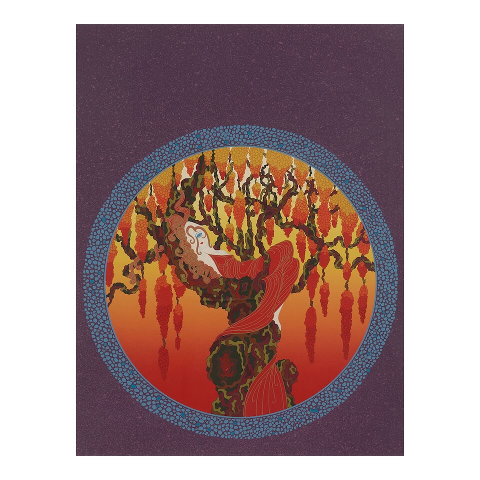 Erté (Romain de Tirtoff) (Russian, 1892-1990), Heat, 1980, - 3