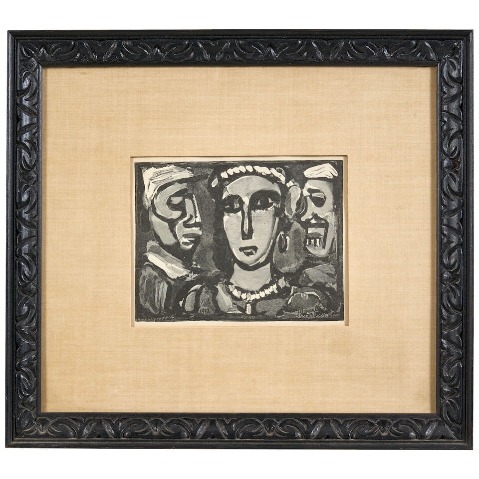 Georges Rouault (French, 1871-1958) Les Visages, c.1932, - 3