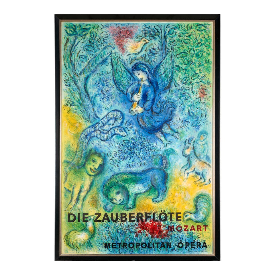 After Marc Chagall (Russian/French, 1887-1985) Die Zauberflöte (The Magic Flute), 1967 - 3