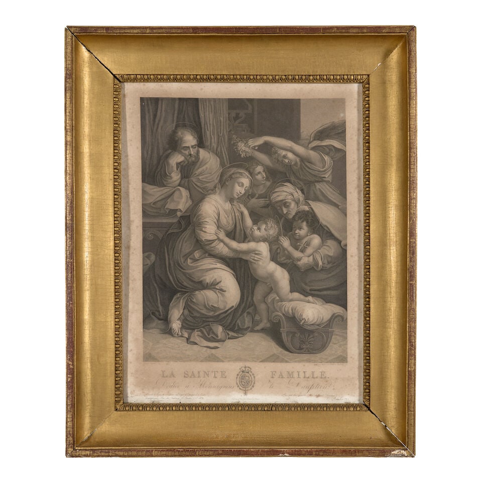 Charles Louis Schuler (French, 1782-1852), After Raphael, La Sainte Famille, 1824, - 2