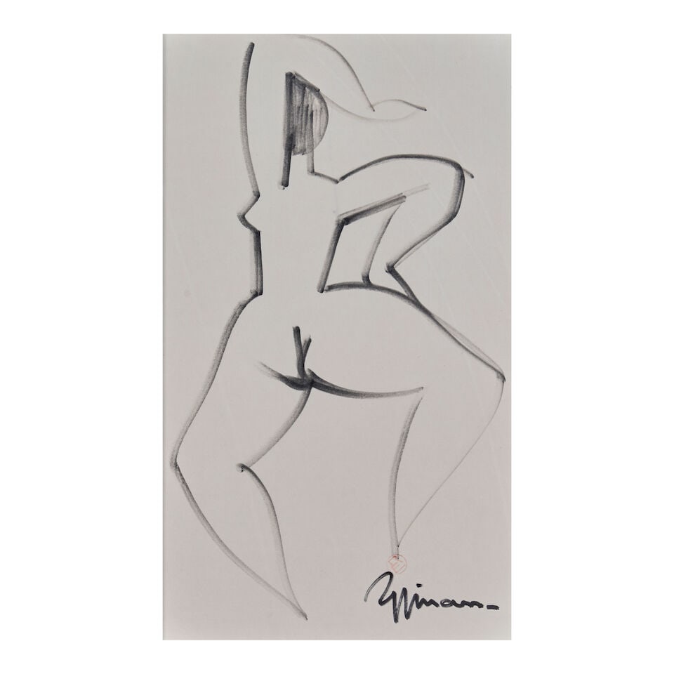 Raymond Espinasse (French, 1897-1985), Six Nude Studies, - 8