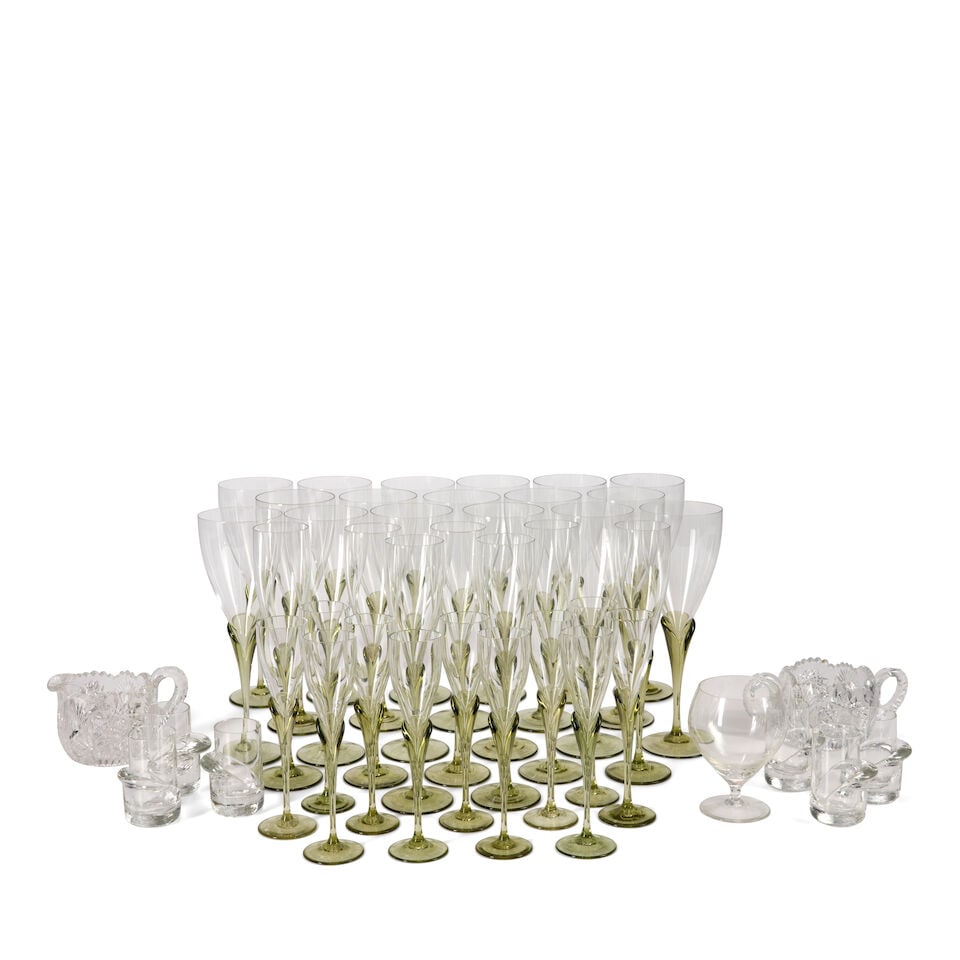 Group of Rosenthal 'Papyrus' Stemware and Assorted Table Items, 20th century, (1 of 1)