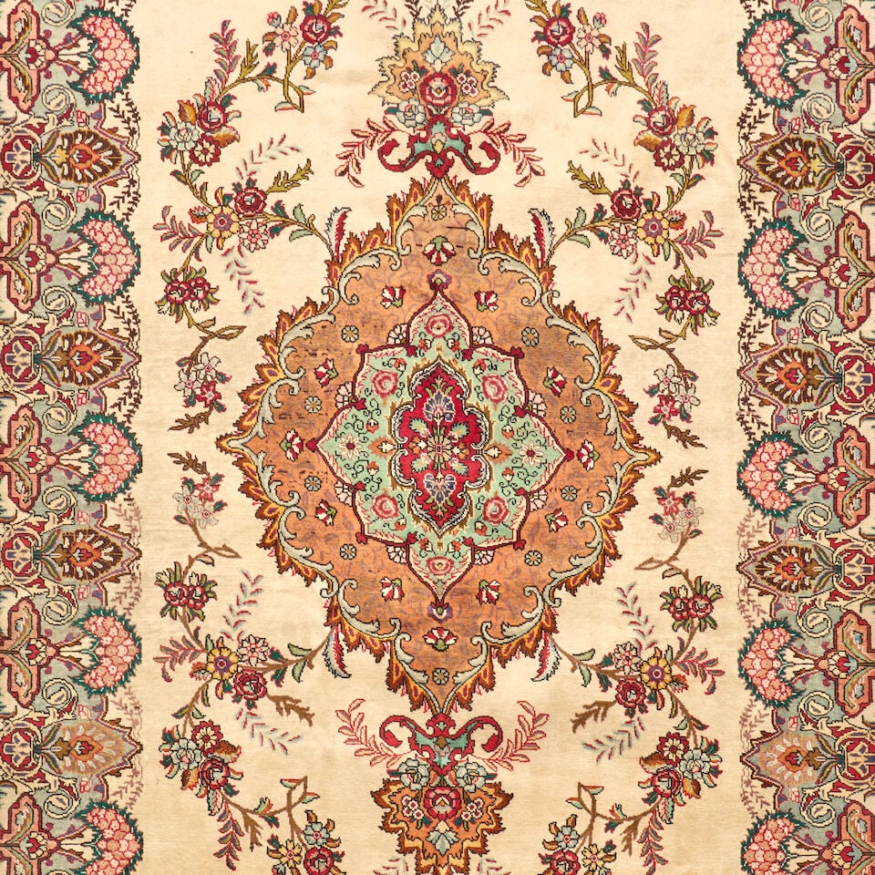 Tabriz Carpet, 11 ft. 6 in. x 7 ft. 7 in. - 2
