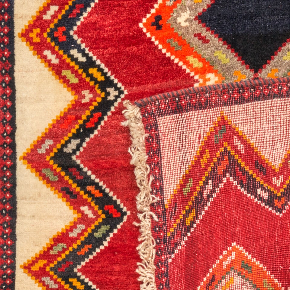 Gabbeh Rug 3 ft. 4 in. x 6 ft. 1 in. - 2