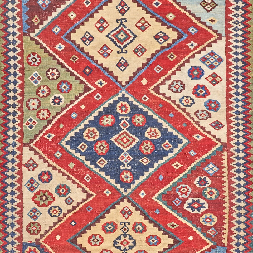 Qashqai Kilim 8 ft. 3 in. x 4 ft. 10 in. - 3
