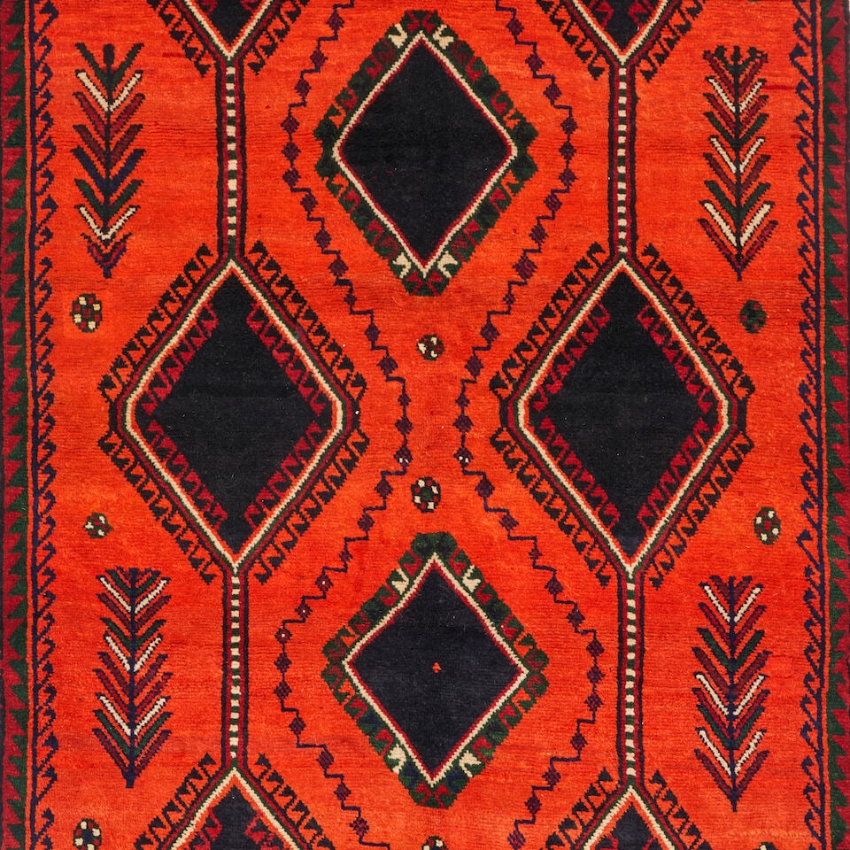 Afshar Rug 4 ft. 6 in. x 7 ft. 4 in. - 2