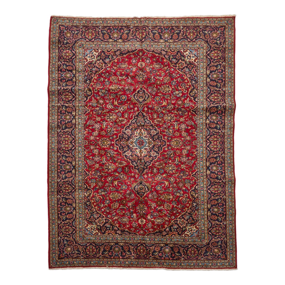 Kashan Carpet 8 ft. 8 in. x 11 ft. 8 in. (1 of 3)