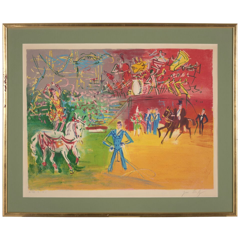 Jean Dufy (1888-1964); Le Cirque; - 2