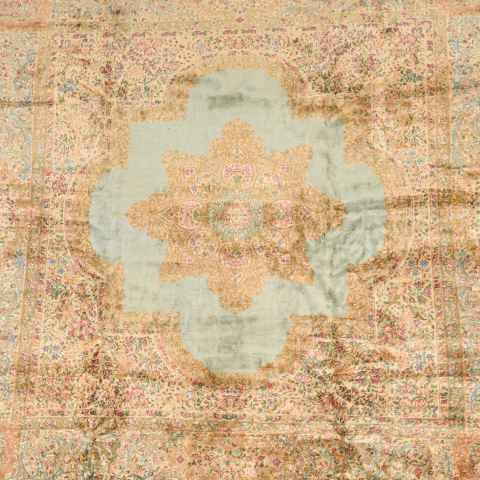 Kerman Carpet, c. first half 20th century 12 ft. x 13 ft. 2 in. - 2