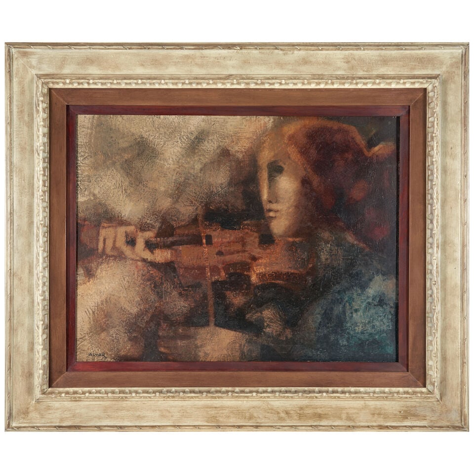 Alvar Suñol Muñoz-Ramos (Spanish, born 1935) Violinista - 4