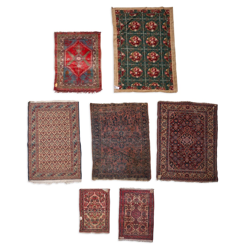 Lot of 7 Rugs Various sizes - 2