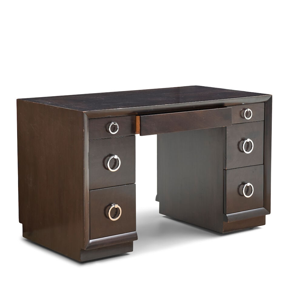T.h. Robsjohn-gibbings (1905-1976) For Widdicomb Mid-century Modern Desk， Grand Rapids, M... - 2