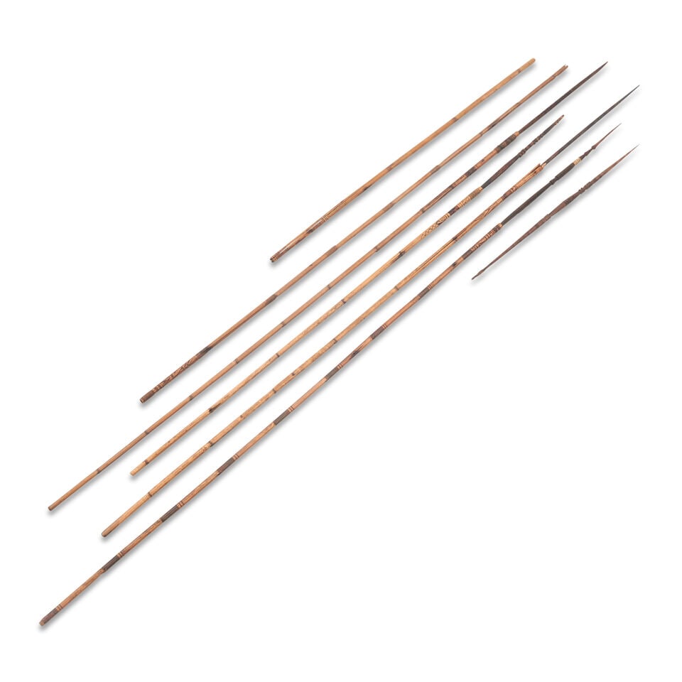 A Collection Of Bamboo And Wood Arrows, African or Oceania, 20th century, - 2