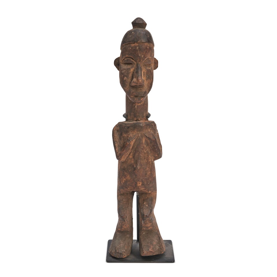 Yaka Carved Wood Figure, (1 of 2)