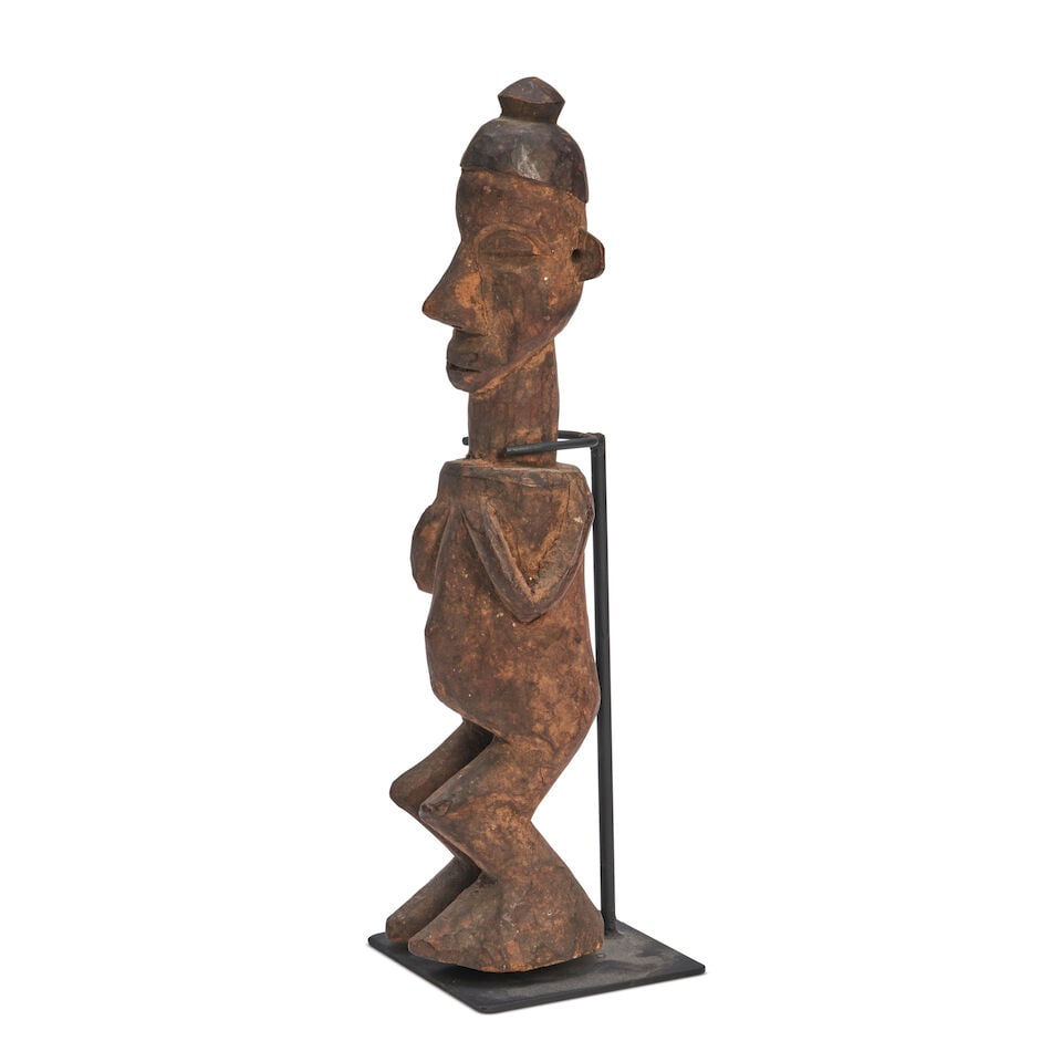 Yaka Carved Wood Figure, - 2