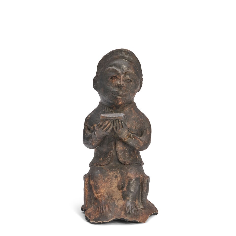Partial Ceramic Sculpture In Voania De Muba Style, Possibly Kongo/Wayo region, (1 of 2)