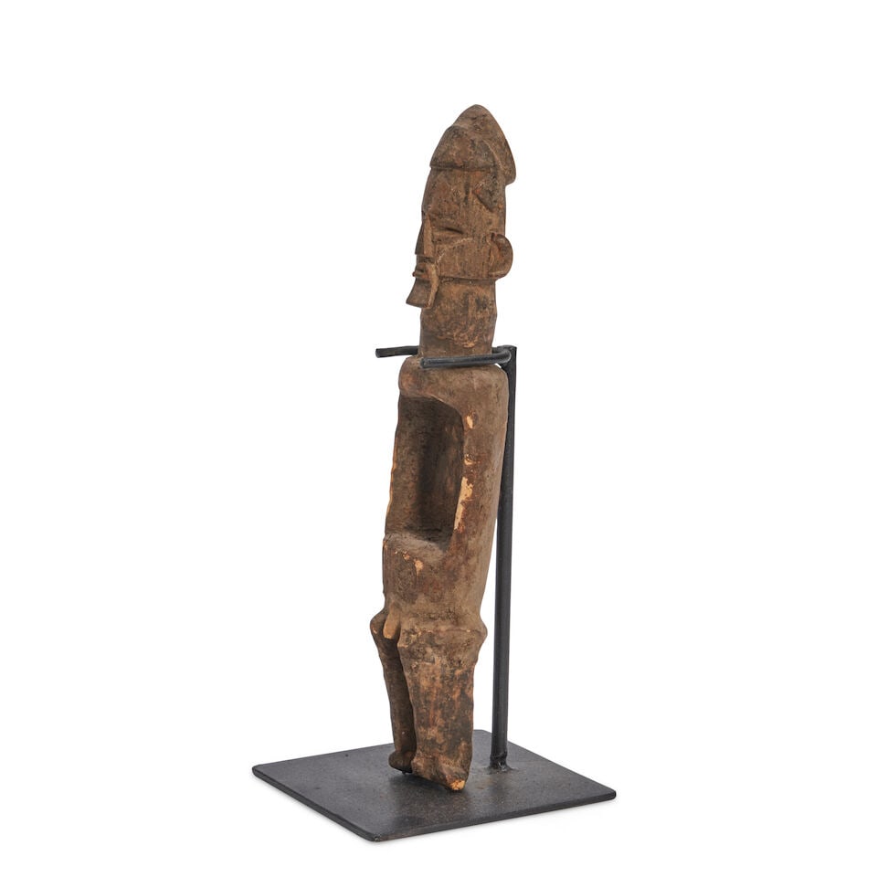 A Teke (Mfinu) Wood Figure, - 2
