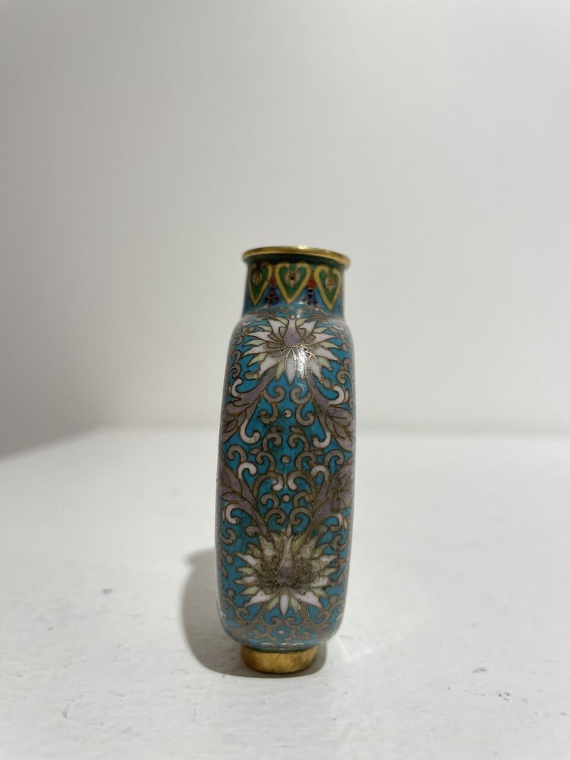A CLOISONNÉ 'DEER' SNUFF BOTTLE 20th century - 6