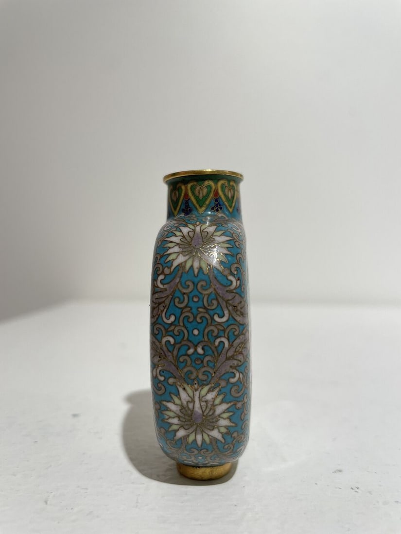 A CLOISONNÉ 'DEER' SNUFF BOTTLE 20th century - 8