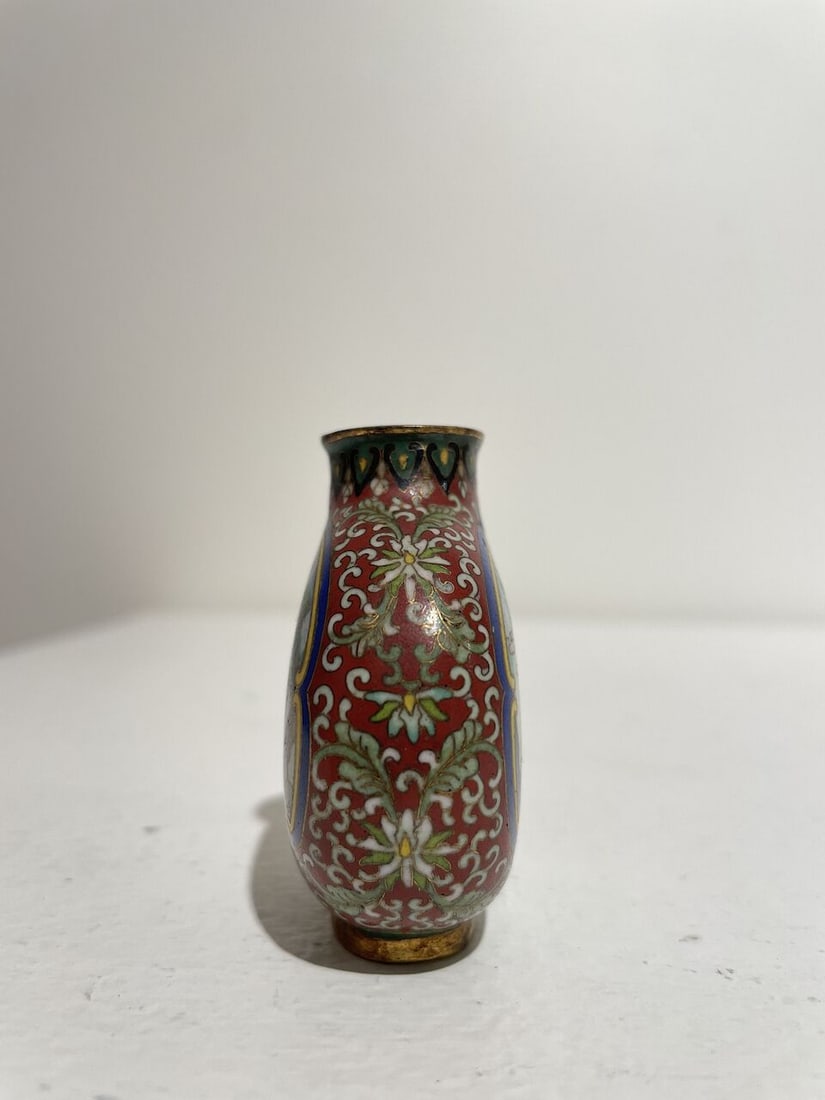 TWO CLOISONNÉ SNUFF BOTTLES 20th century (2) - 17