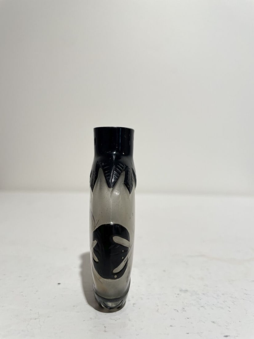SEVEN INSIDE PAINTED SNUFF BOTTLES 1970s and 1980s (7) - 7