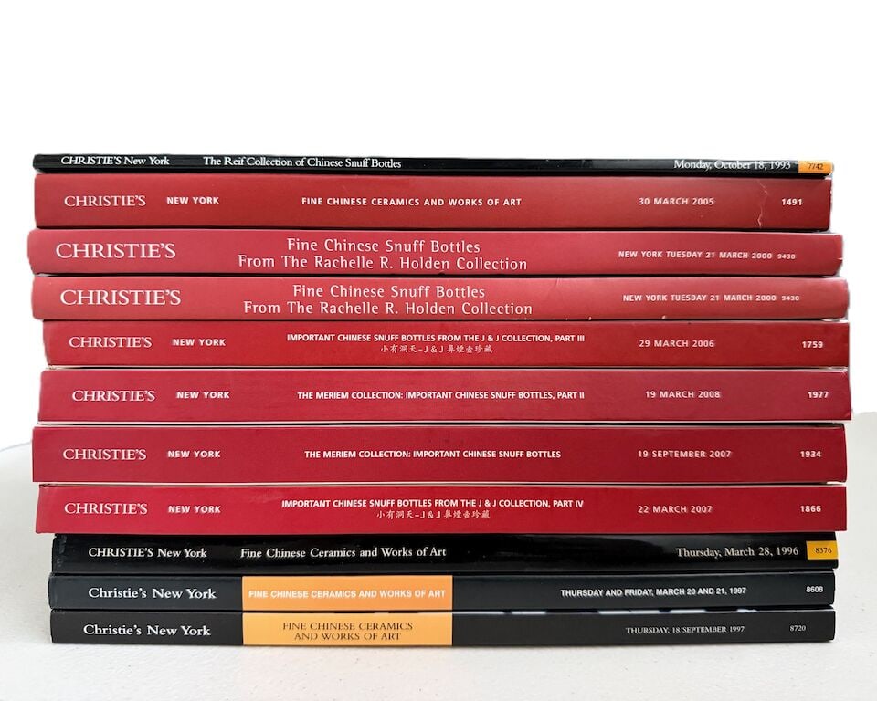 A QUANTITY OF CHRISTIE'S CATALOGUES OF CHINESE AND ASIAN ART (48) - 2
