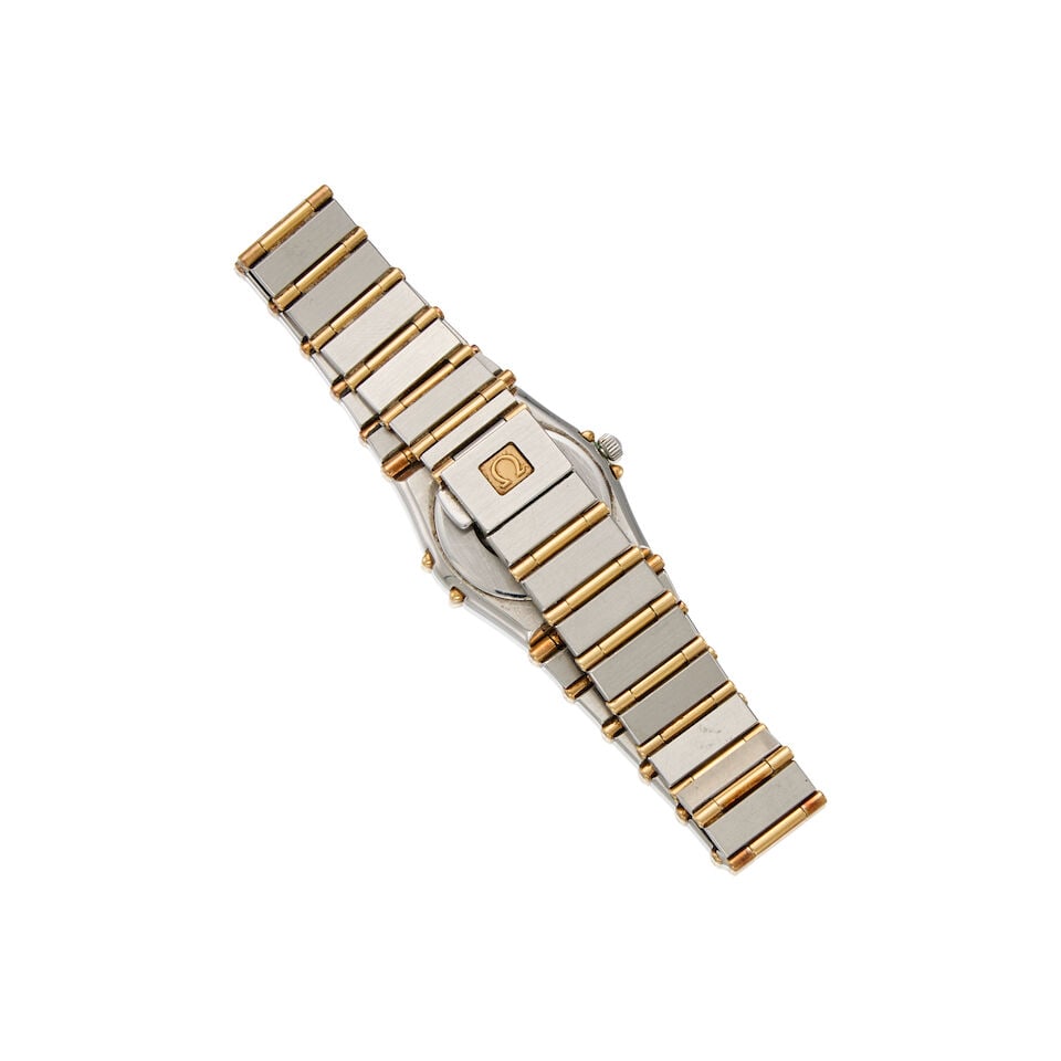 OMEGA: A STAINLESS STEEL AND GOLD CONSTELLATION WRISTWATCH - 2