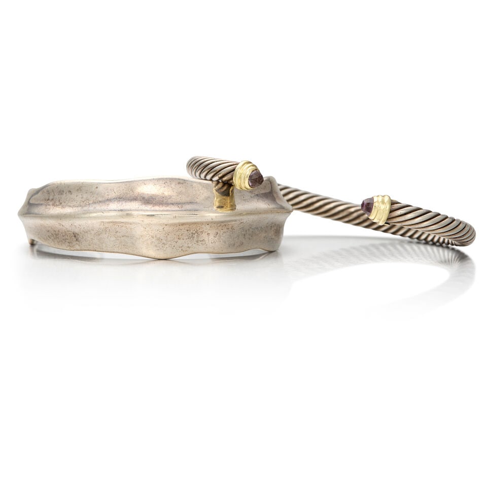 DAVID YURMAN AND TIFFANY & CO CUFF BANGLES - 2