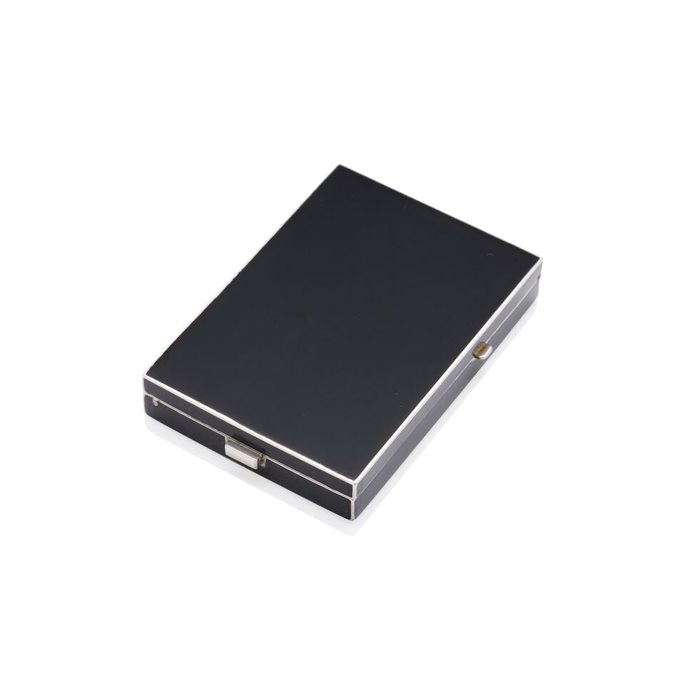 BOUCHERON | SILVER GILT LIPSTICK AND POWDER COMPACT - 2