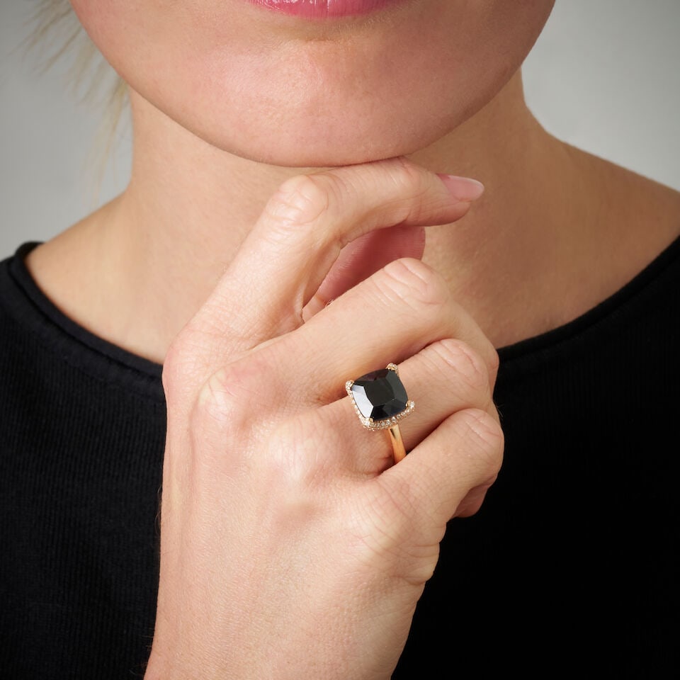 CERRONE | SAPPHIRE AND DIAMOND DRESS RING - 2