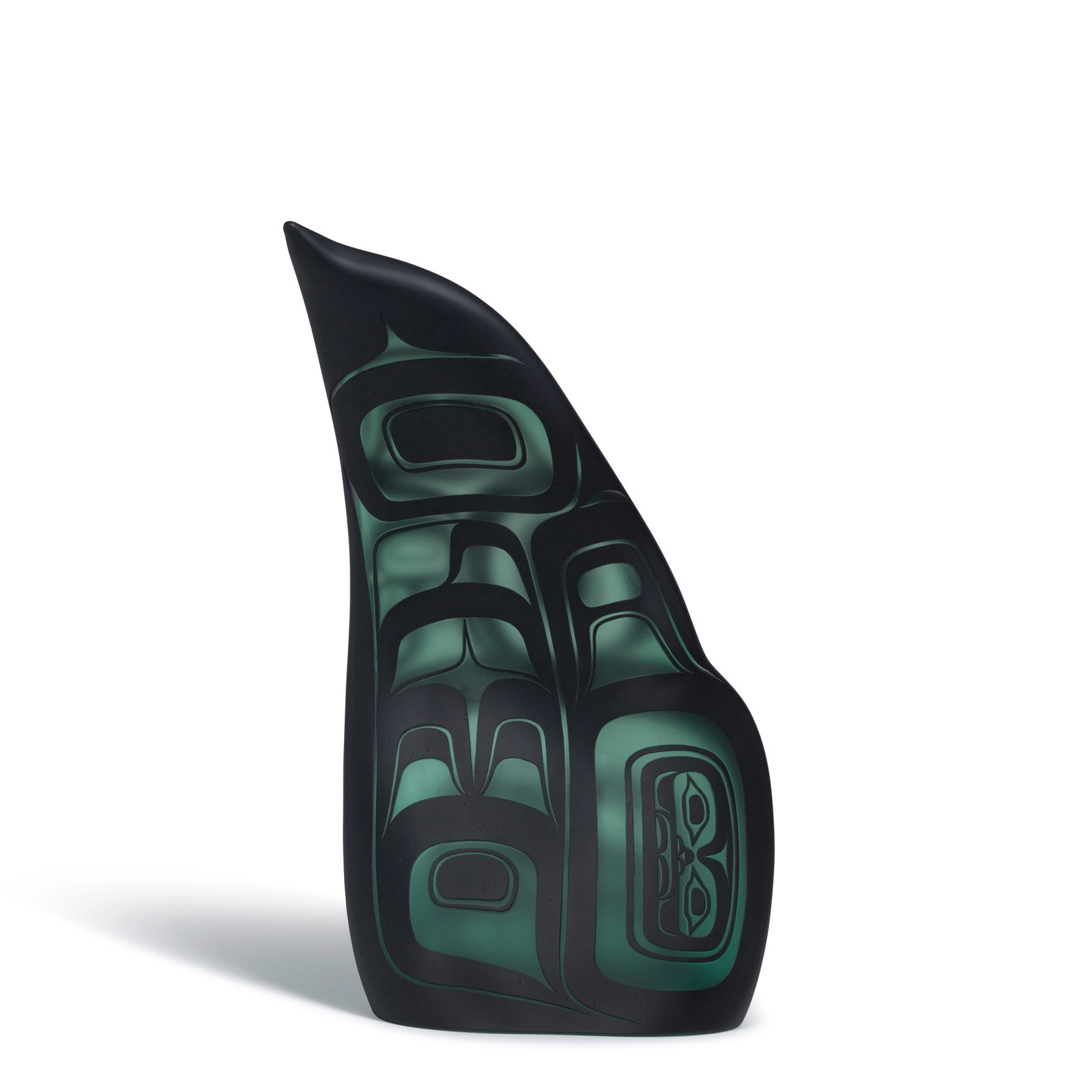 A Preston Singletary glass sculpture, 'Eagle's Wing' (1 of 1)
