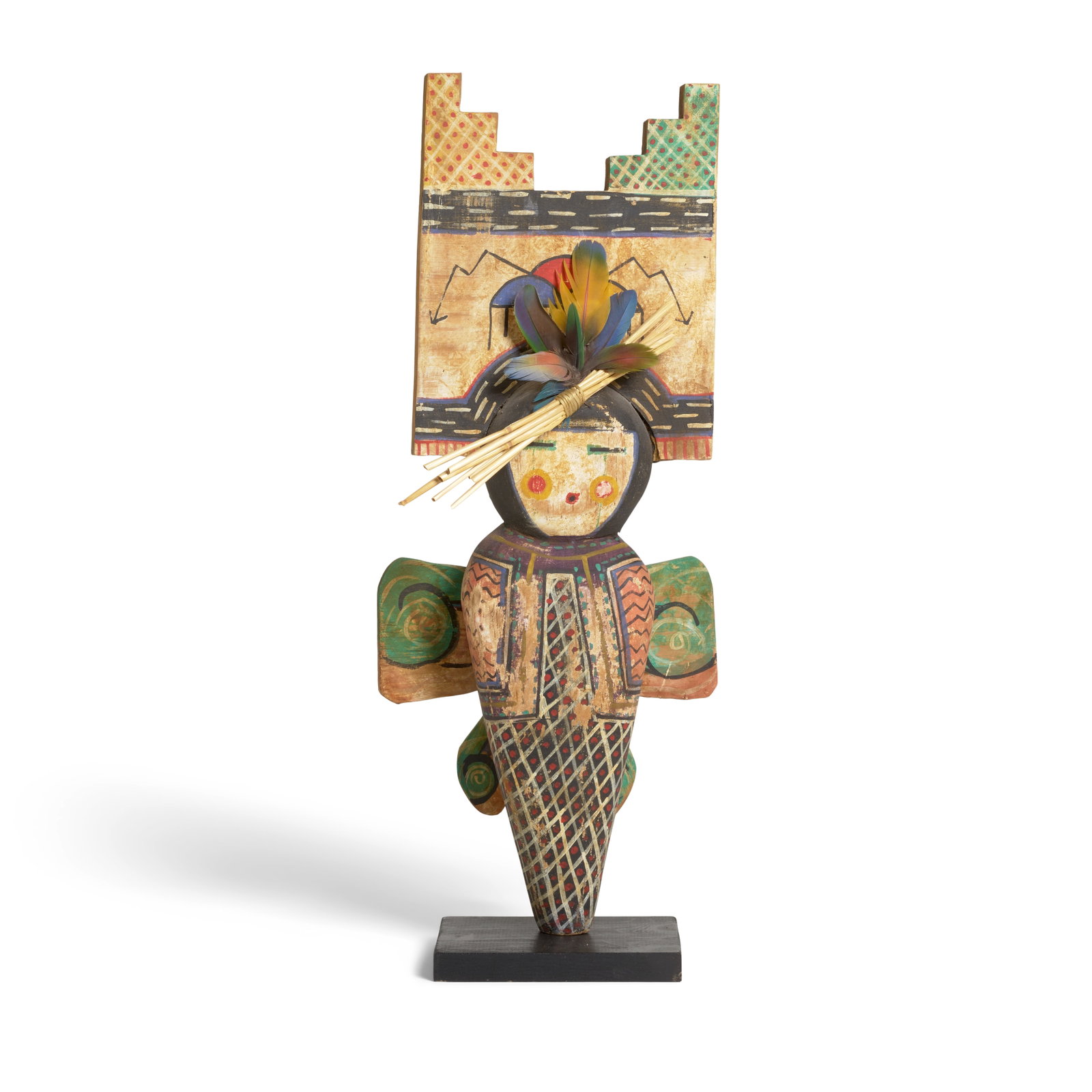 A Gregory Lomayesva mixed media sculpture, 1999 (1 of 1)