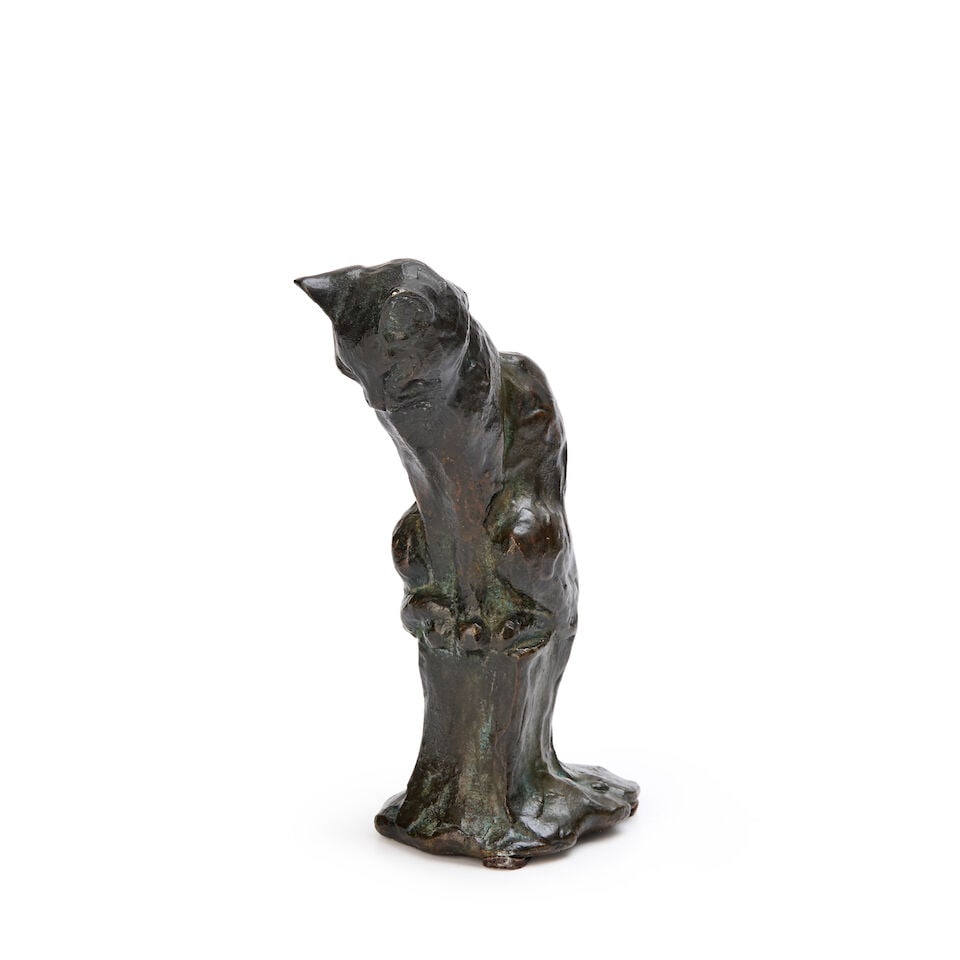 Théophile Alexandre Steinlen (Swiss/French, 1859-1923) Chat sur rocher height 5 1/4 in. (1... (1 of 4)