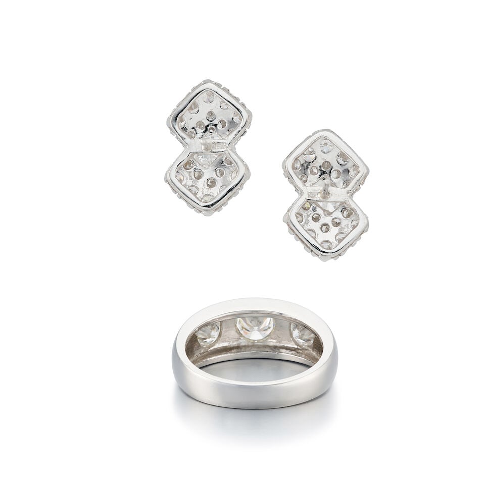 DIAMOND RING AND EARRINGS (2) - 3
