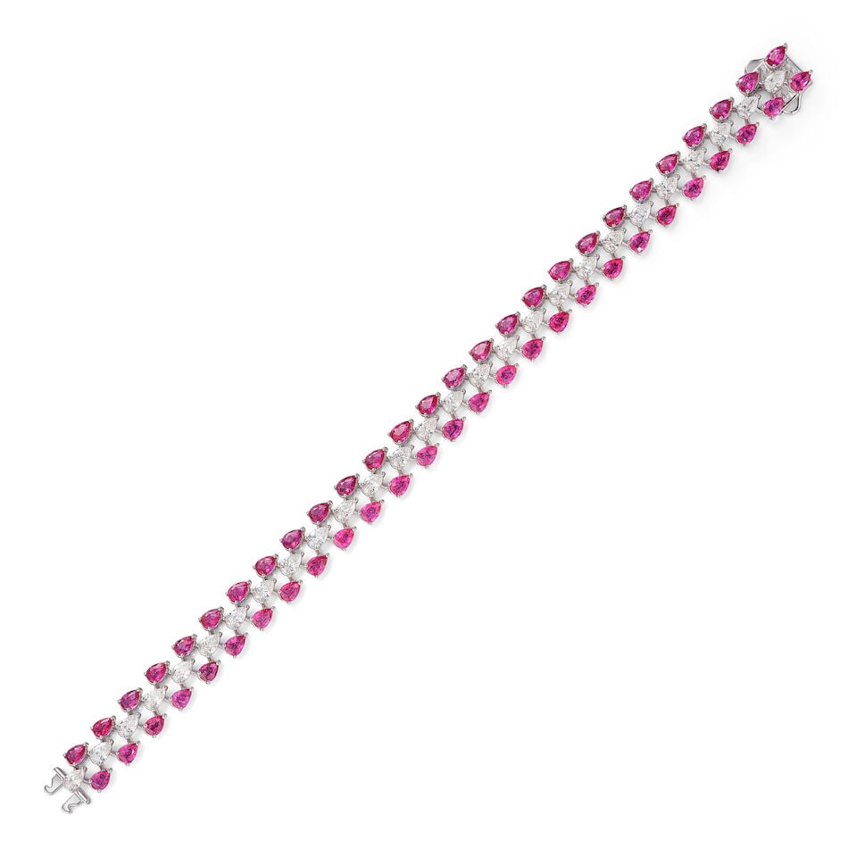 RUBY AND DIAMOND BRACELET (1 of 4)
