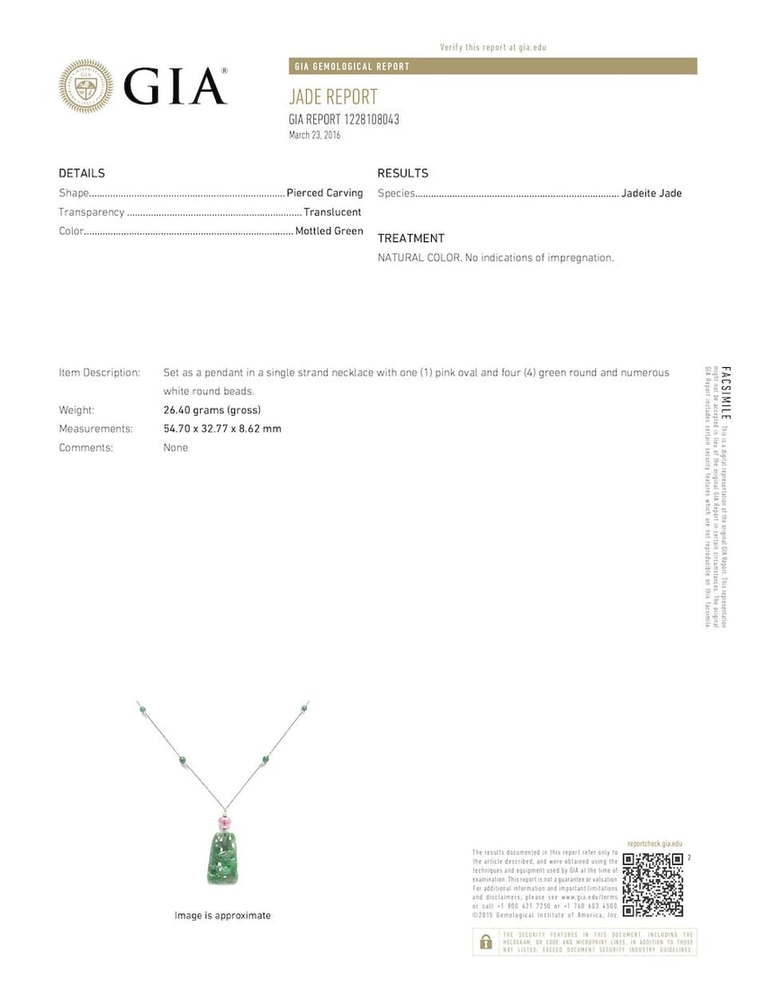 JADEITE, GEM-SET AND SEED PEARL PENDANT, AND JADEITE AND DIAMOND RING (2) - 8