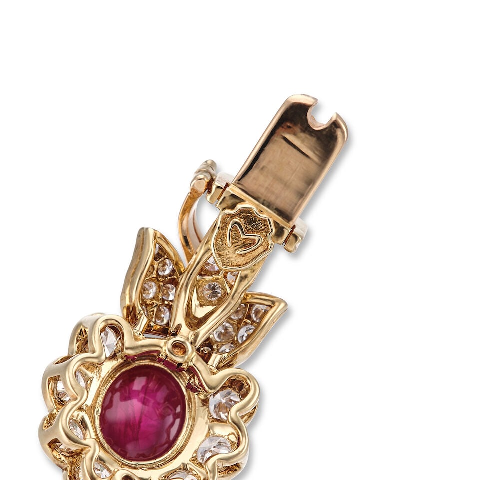 MOUAWAD: GEM-SET AND DIAMOND PARURE (4) - 5