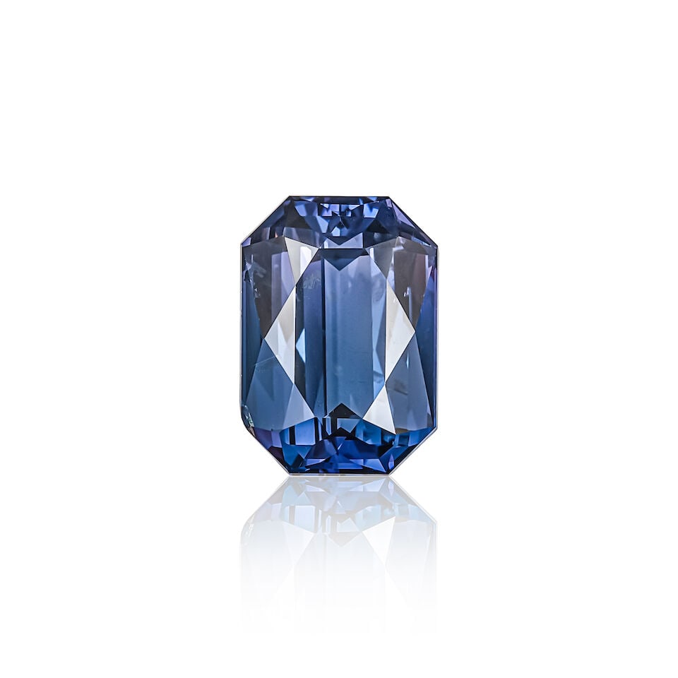 UNMOUNTED SPINEL: UNMOUNTED SPINEL 3.31克拉天然未經處理尖晶石 Certificate: Bellerophon, spinel, natural, 3.313cts, intense blue, untreated (B64045, 19