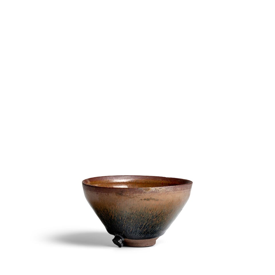 A JIAN 'HARE'S FUR' TEA BOWL Southern Song Dynasty (blue box) - 2