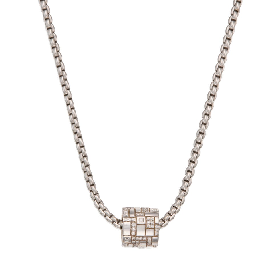 FOPE: DIAMOND PENDANT WITH CHAIN - 2
