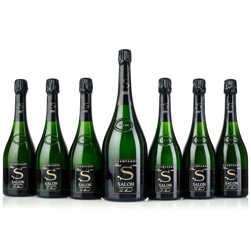 Salon Le Mesnil Oenothèque Assortment Case, MV (6x 750ml, 1x Magnum) Le Mesnil, 2004 (2x 75... - 2