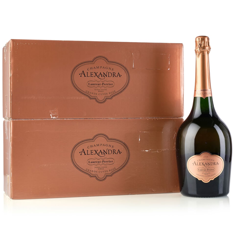 Laurent Perrier Grand Siècle Cuvée Alexandra Rosé, 2004 (2x 750ml) Laurent Perrie...: Laurent Perrier Grand Siècle Cuvée Alexandra Rosé, 2004 (2x 750ml) Region: Champagne Packaging: in oc3 Laurent Perrier Grand Siècle Cuvée Alexandra Rosé, 2004 (2x
