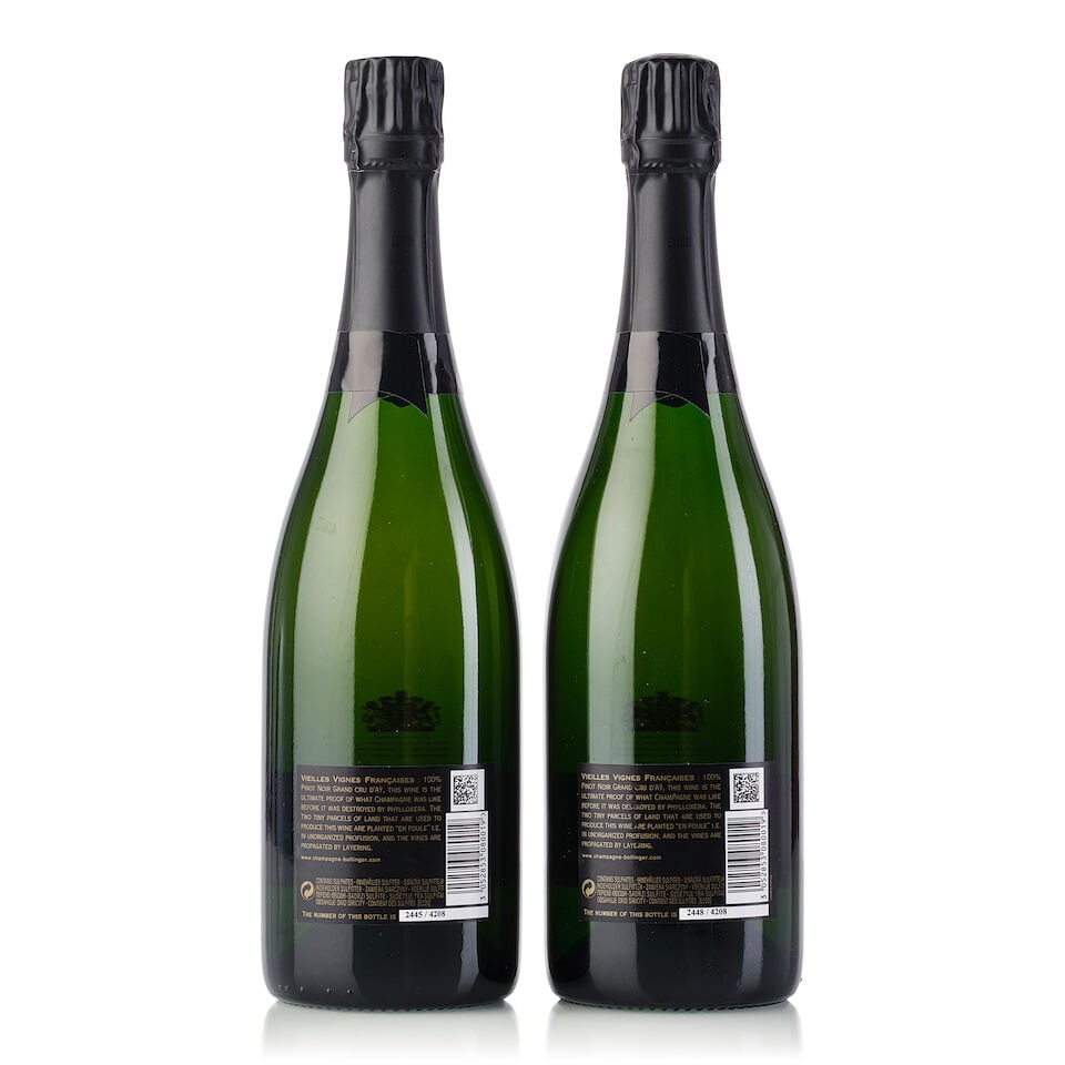 Bollinger Vieilles Vignes Françaises Blanc de Noirs, 2004 (2x 750ml) - 2