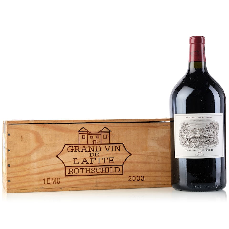 Château Lafite Rothschild, 2003 (1x 3L): Château Lafite Rothschild, 2003 (1x 3L) Region: Bordeaux Packaging: owc For further information on this lot please visit Bonhams.com For further information about this lot please visit the lot