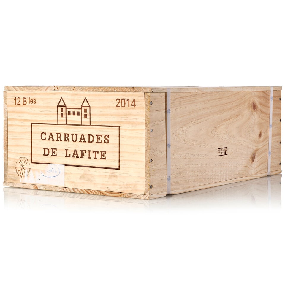 Carruades de Lafite, 2014 (12x 750ml): Carruades de Lafite, 2014 (12x 750ml) Region: Bordeaux Packaging: owc, banded For further information on this lot please visit Bonhams.com For further information about this lot please