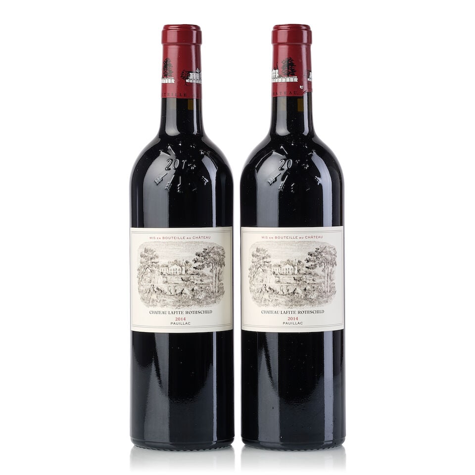Château Lafite Rothschild, 2014 (2x 750ml): Château Lafite Rothschild, 2014 (2x 750ml) Region: Bordeaux Capsule: 1x scuffed, 2x with prooftags For further information on this lot please visit Bonhams.com For further information about this 