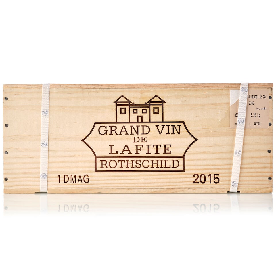 Château Lafite Rothschild, 2015 (1x 3L): Château Lafite Rothschild, 2015 (1x 3L) Region: Bordeaux Packaging: owc, banded For further information on this lot please visit Bonhams.com For further information about this lot please visit